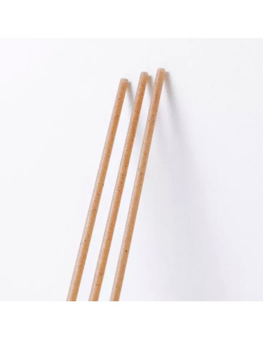 Standard Natural Agave Straws 15 cm, unwrapped, 2000 pieces, 4/500 packs